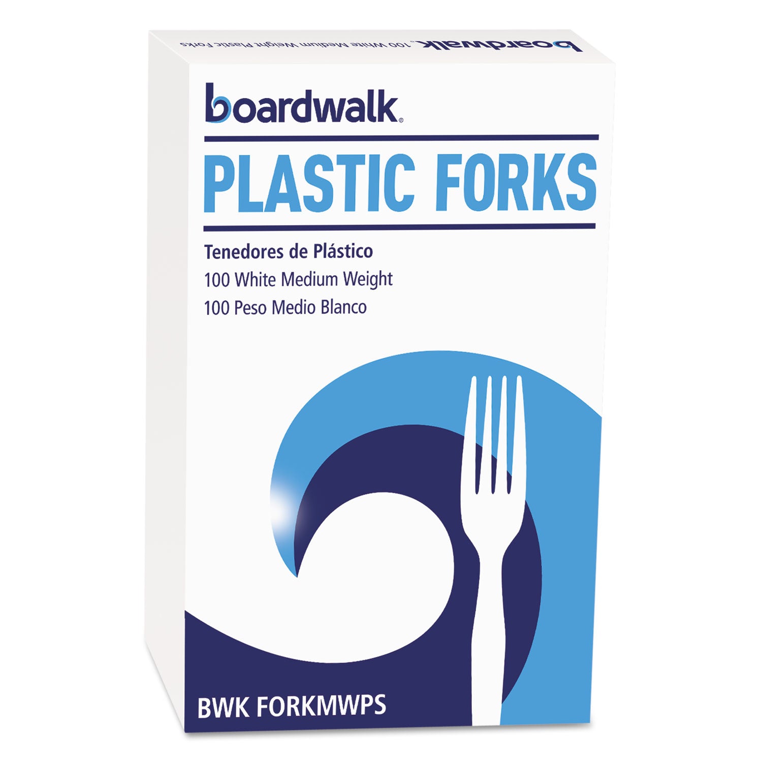 mediumweight-polystyrene-cutlery-fork-white-100-box_bwkforkmwpsbx - 1