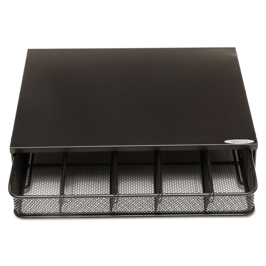 one-drawer-hospitality-organizer-5-compartments-125-x-1125-x-325-black_saf3274bl - 2