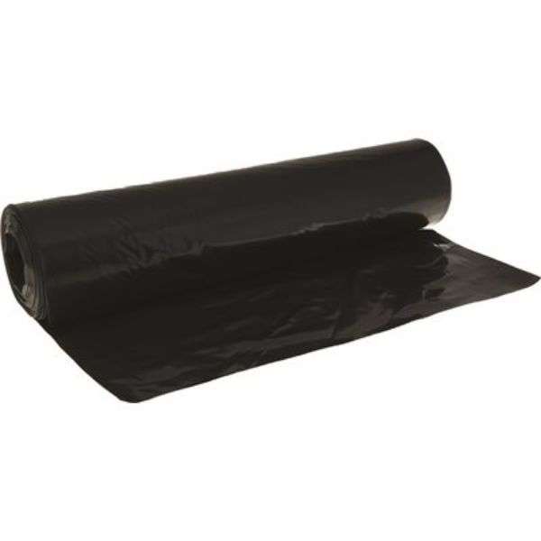 40" 4 Mil Black Compactor Bag/Tubing
