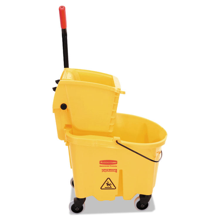 wavebrake-26-quart-side-press-mop-bucket-and-wringer-combo-yellow_rcp748000yel - 5