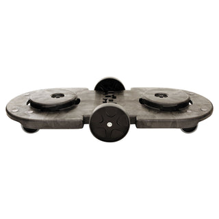 BRUTE Tandem Dolly, Two-Container, 300 lb Capacity, 20.25w x 45d x 8h, Black