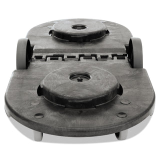 BRUTE Tandem Dolly, Two-Container, 300 lb Capacity, 20.25w x 45d x 8h, Black