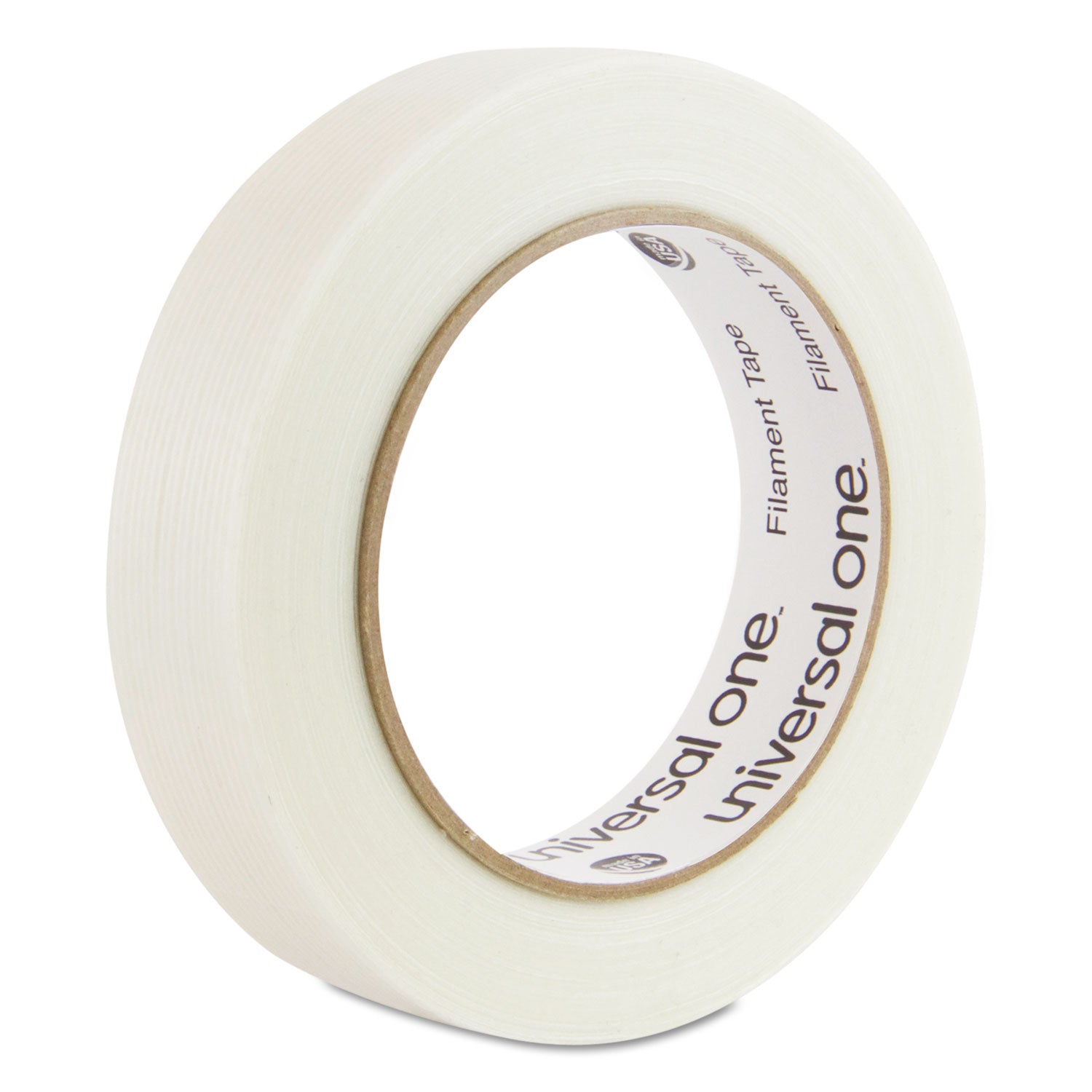 350# Premium Filament Tape, 3" Core, 24 mm x 54.8 m, Clear - 