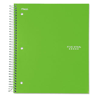 Trend Wirebound Notebook, Two Pockets, 3-Subject, Medium/College Rule, Randomly Assorted Cover Color, (150) 11 x 8.5 Sheets - 
