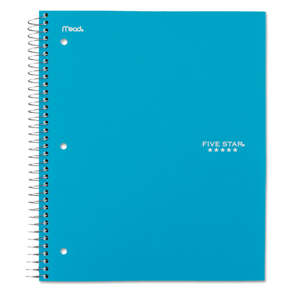 Trend Wirebound Notebook, Two Pockets, 3-Subject, Medium/College Rule, Randomly Assorted Cover Color, (150) 11 x 8.5 Sheets - 