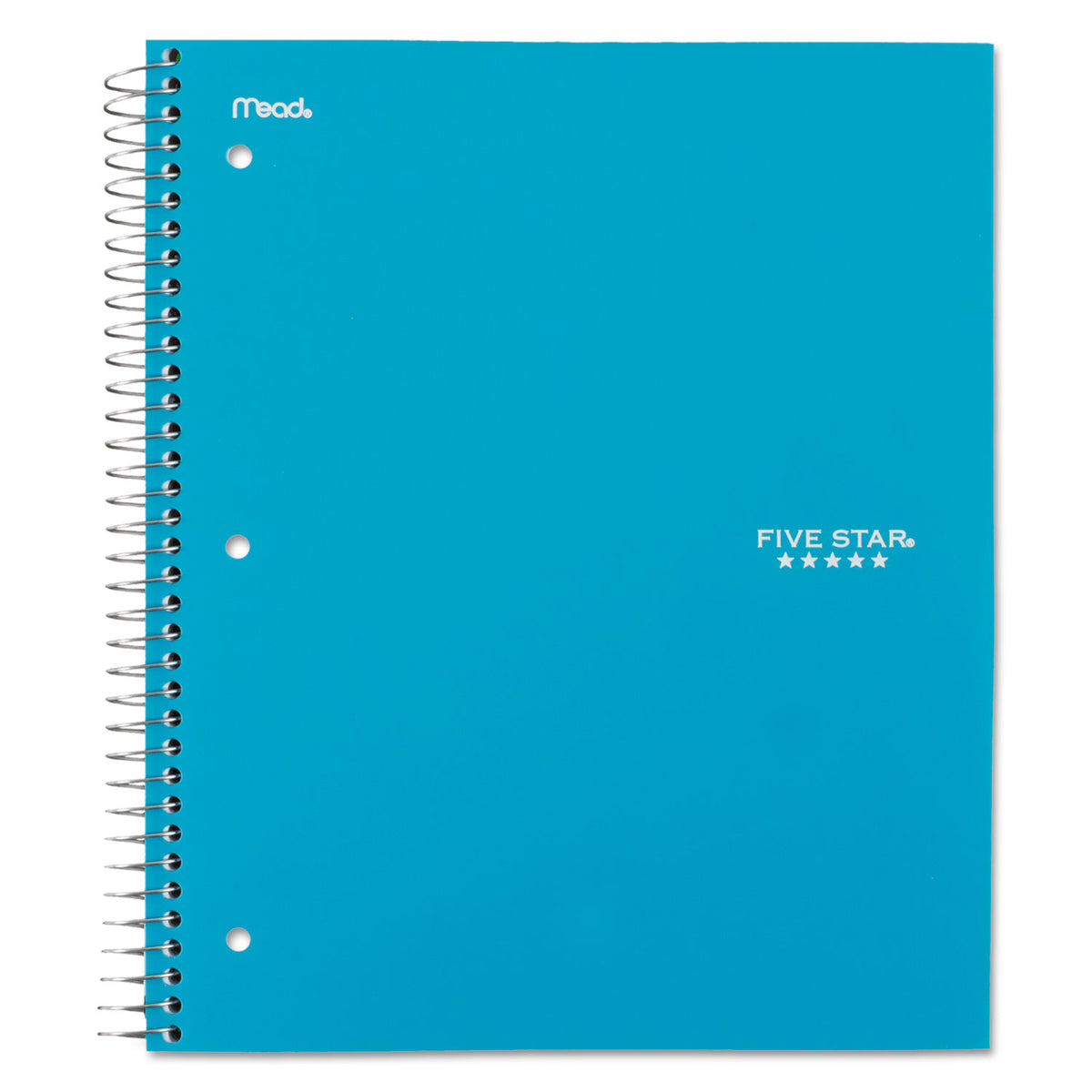 Trend Wirebound Notebook, Two Pockets, 3-Subject, Medium/College Rule, Randomly Assorted Cover Color, (150) 11 x 8.5 Sheets - 
