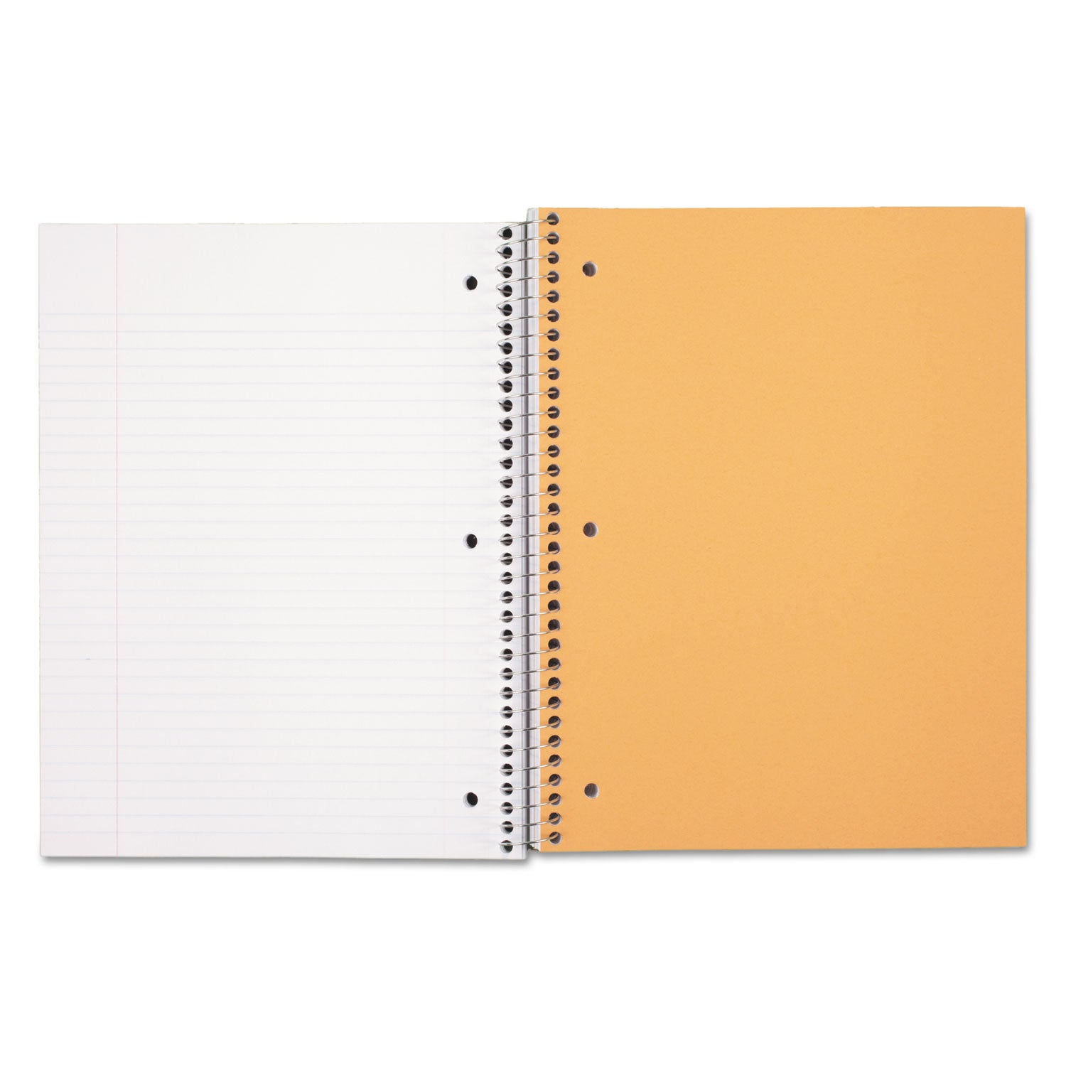 Spiral Notebook, 5-Subject, Medium/College Rule, Randomly Assorted Cover Color, (180) 10.5 x 8 Sheets - 