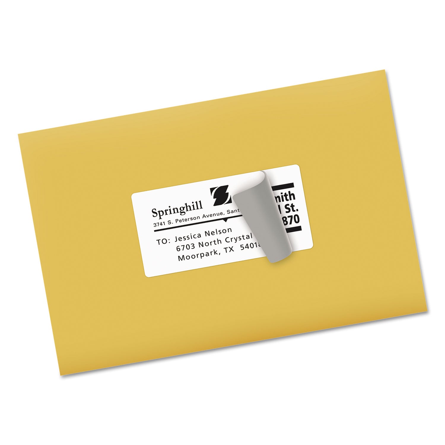 Shipping Labels w/ TrueBlock Technology, Laser Printers, 2 x 4, White, 10/Sheet, 250 Sheets/Box