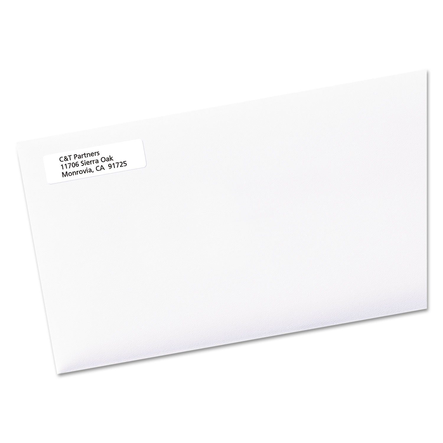 White Address Labels w/ Sure Feed Technology for Laser Printers, Laser Printers, 0.5 x 1.75, White, 80/Sheet, 250 Sheets/Box - 