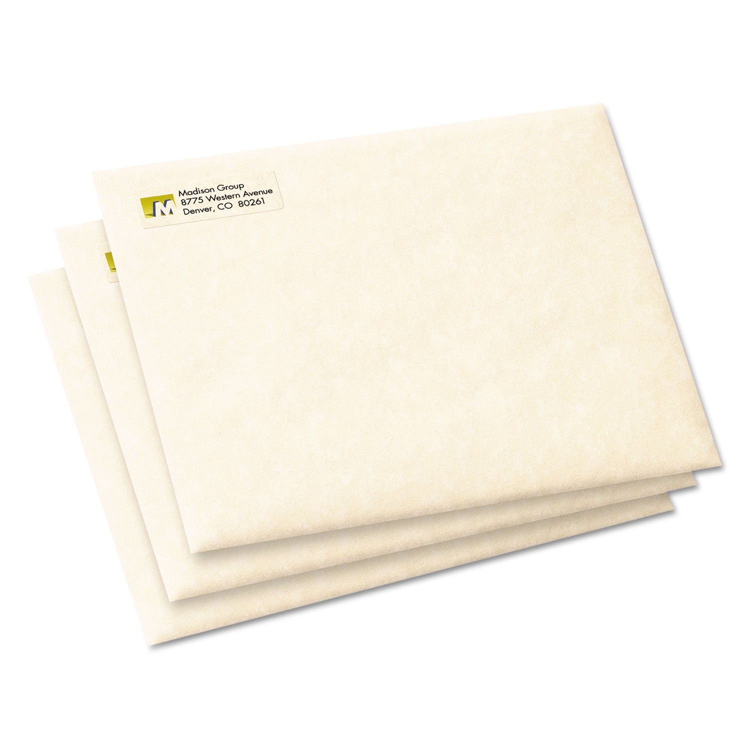 Matte Clear Easy Peel Mailing Labels with Sure Feed Technology, Inkjet Printers, 0.5 x 1.75, Clear, 80/Sheet, 25 Sheets/Pack - 