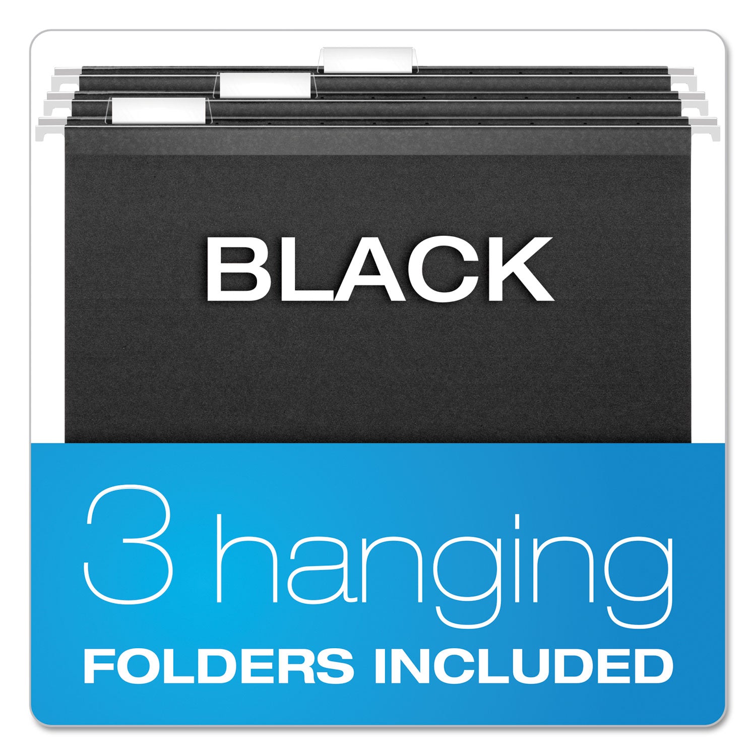 Portable File Boxes, Letter Files, 13.88" x 14" x 11.13", Granite - 