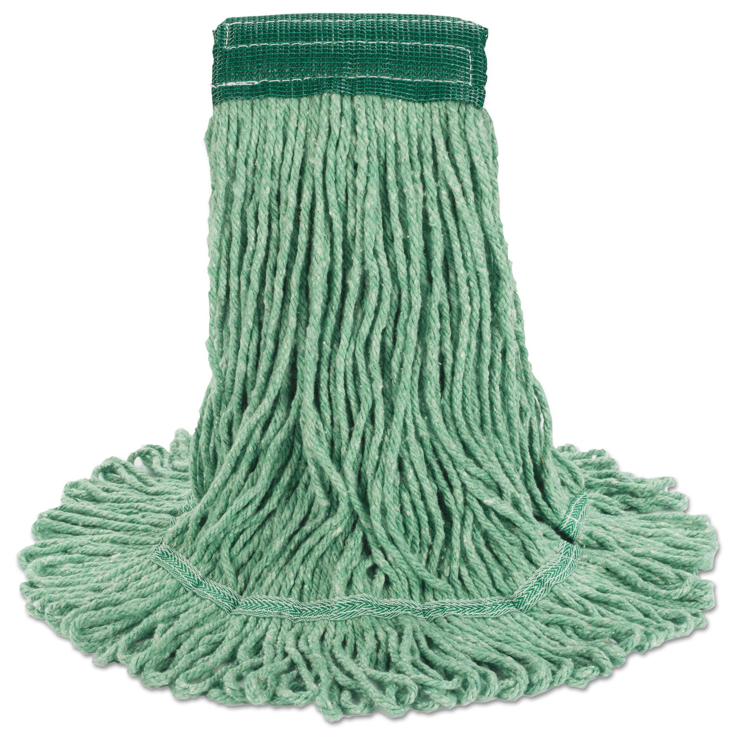 super-loop-wet-mop-head-cotton-synthetic-fiber-5-headband-medium-size-green-12-carton_bwk502gnct - 8