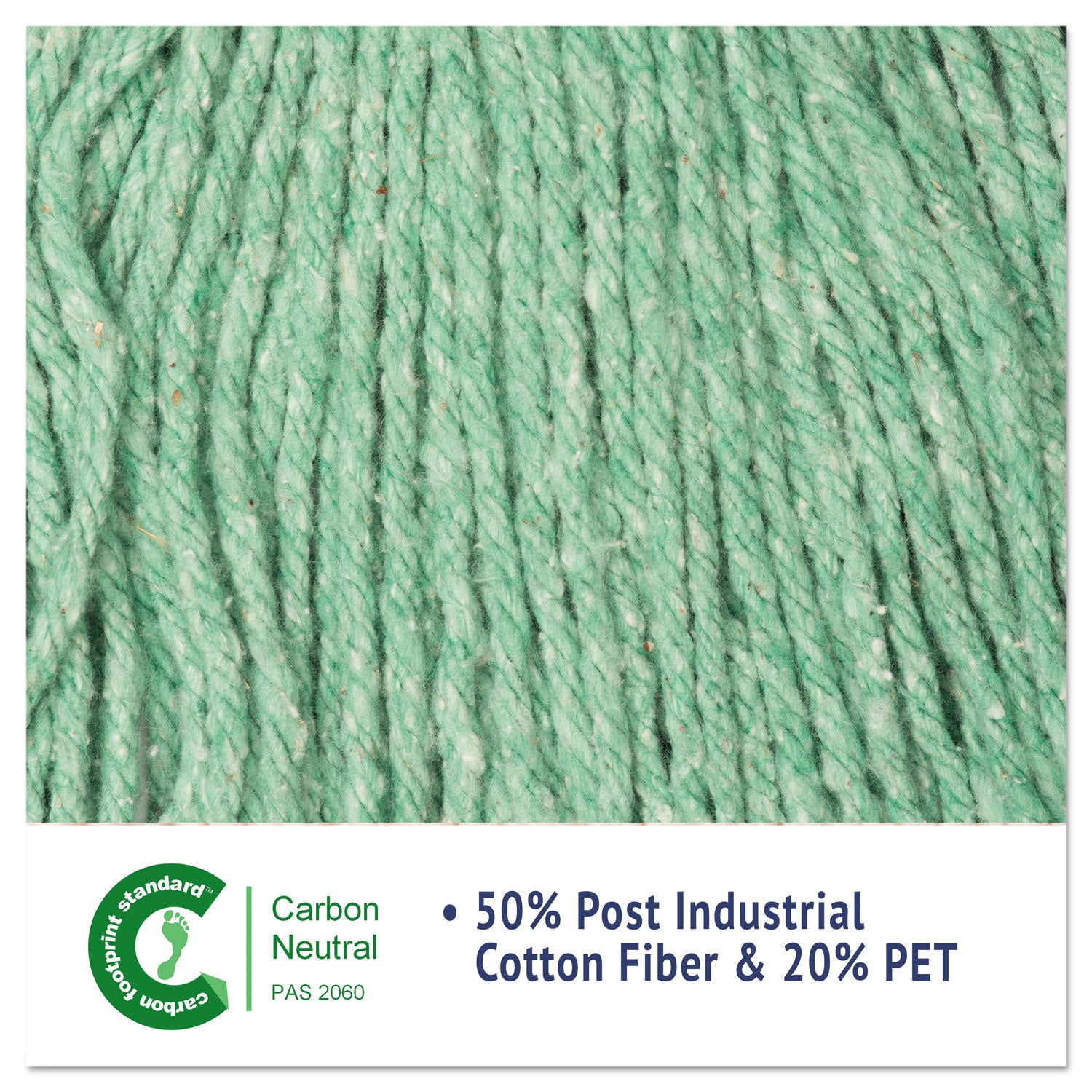 super-loop-wet-mop-head-cotton-synthetic-fiber-5-headband-medium-size-green_bwk502gnea - 5