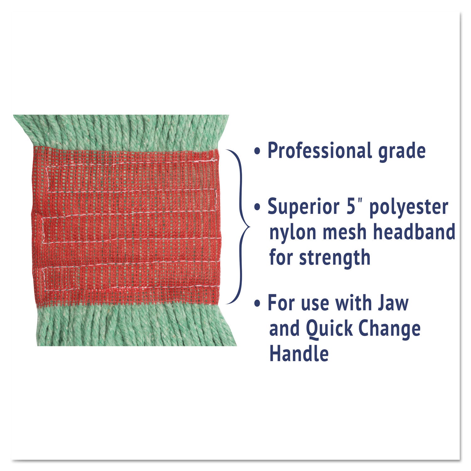 super-loop-wet-mop-head-cotton-synthetic-fiber-5-headband-large-size-green-12-carton_bwk503gnct - 5