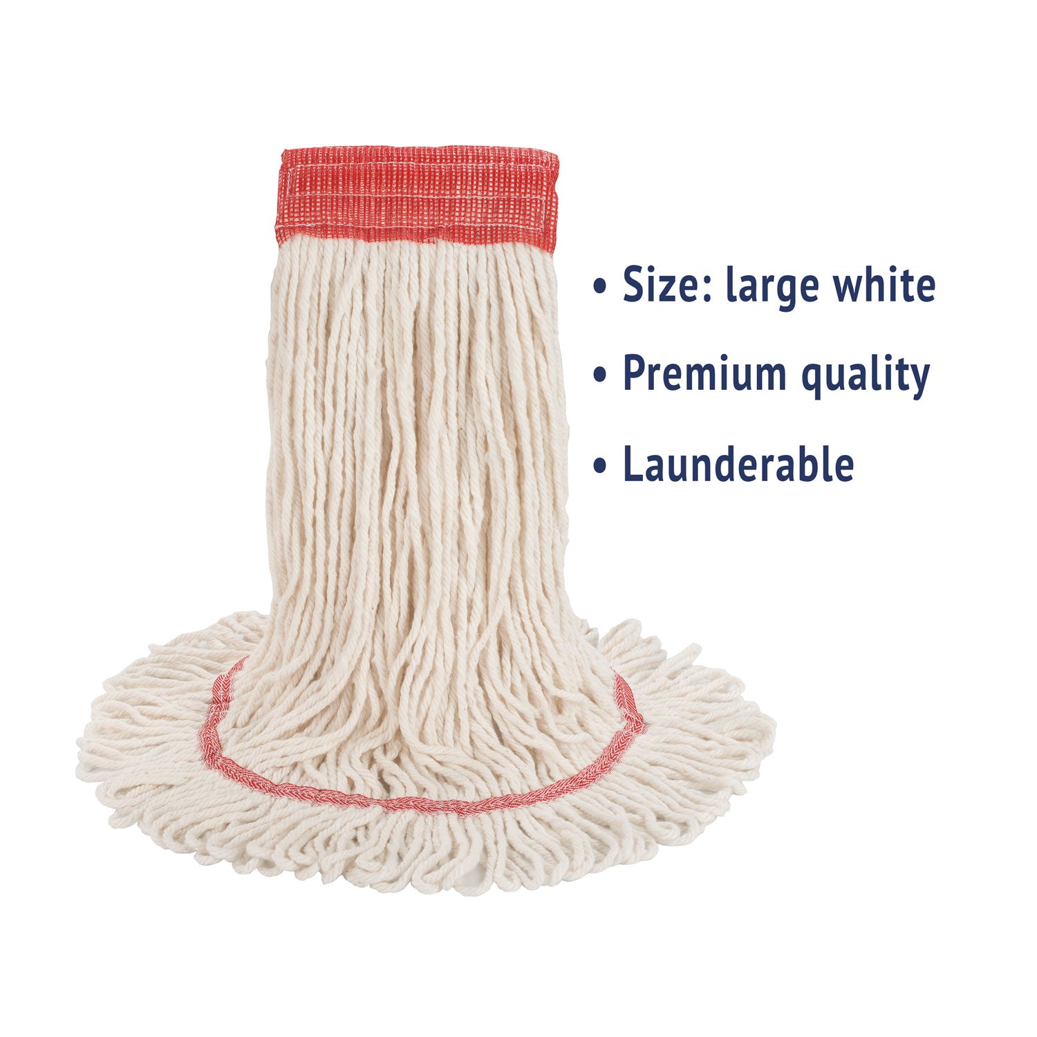 super-loop-wet-mop-head-cotton-synthetic-fiber-5-headband-large-size-white-12-carton_bwk503whct - 3
