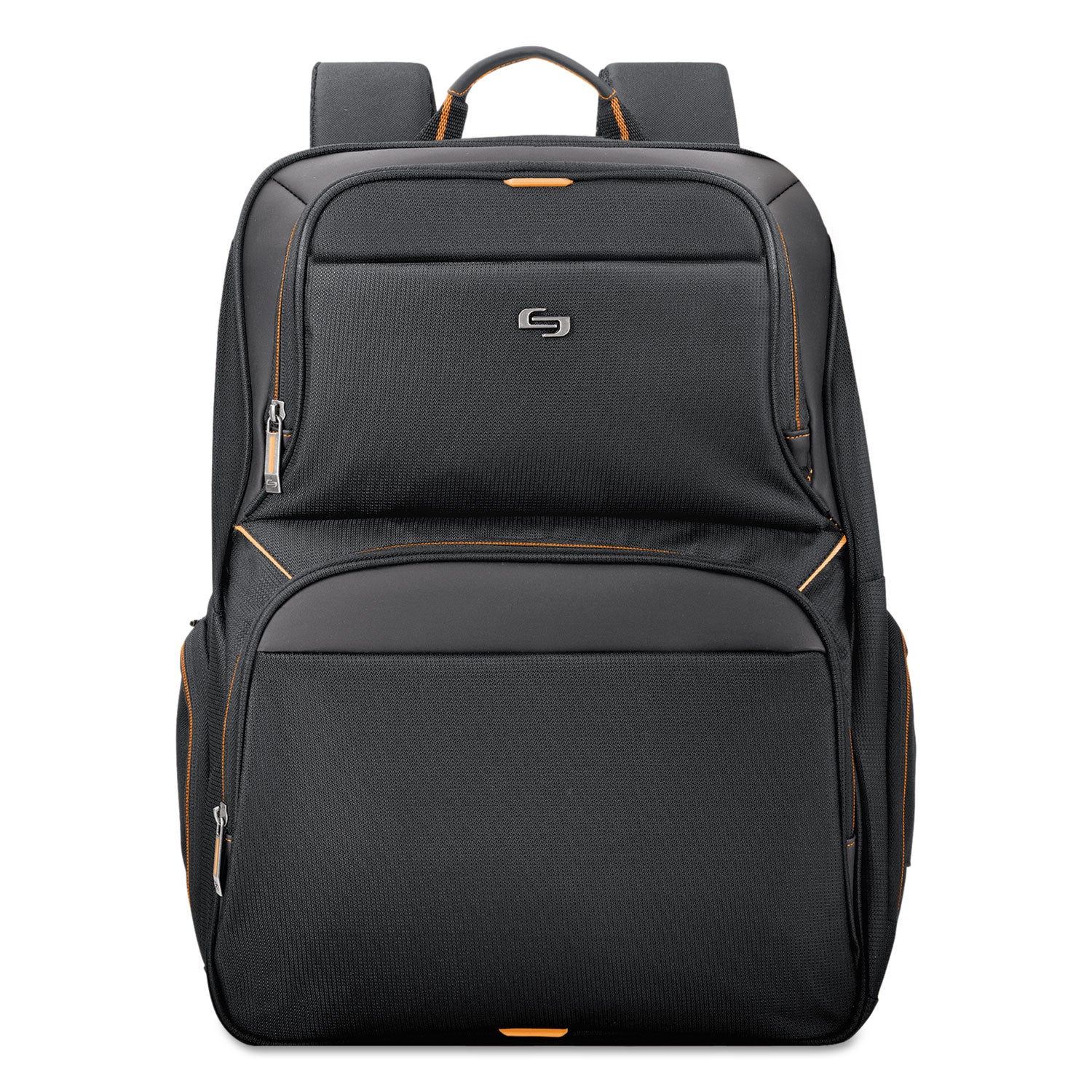 Urban Backpack, Fits Devices Up to 17.3", Polyester, 12.5 x 8.5 x 18.5, Black - 