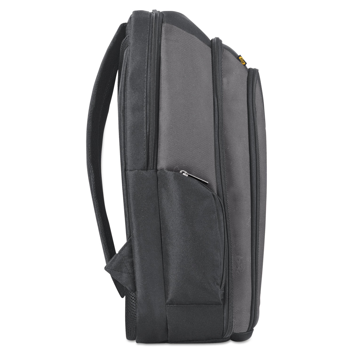 Pro CheckFast Backpack, Fits Devices Up to 16", Ballistic Polyester, 13.75 x 6.5 x 17.75, Black - 