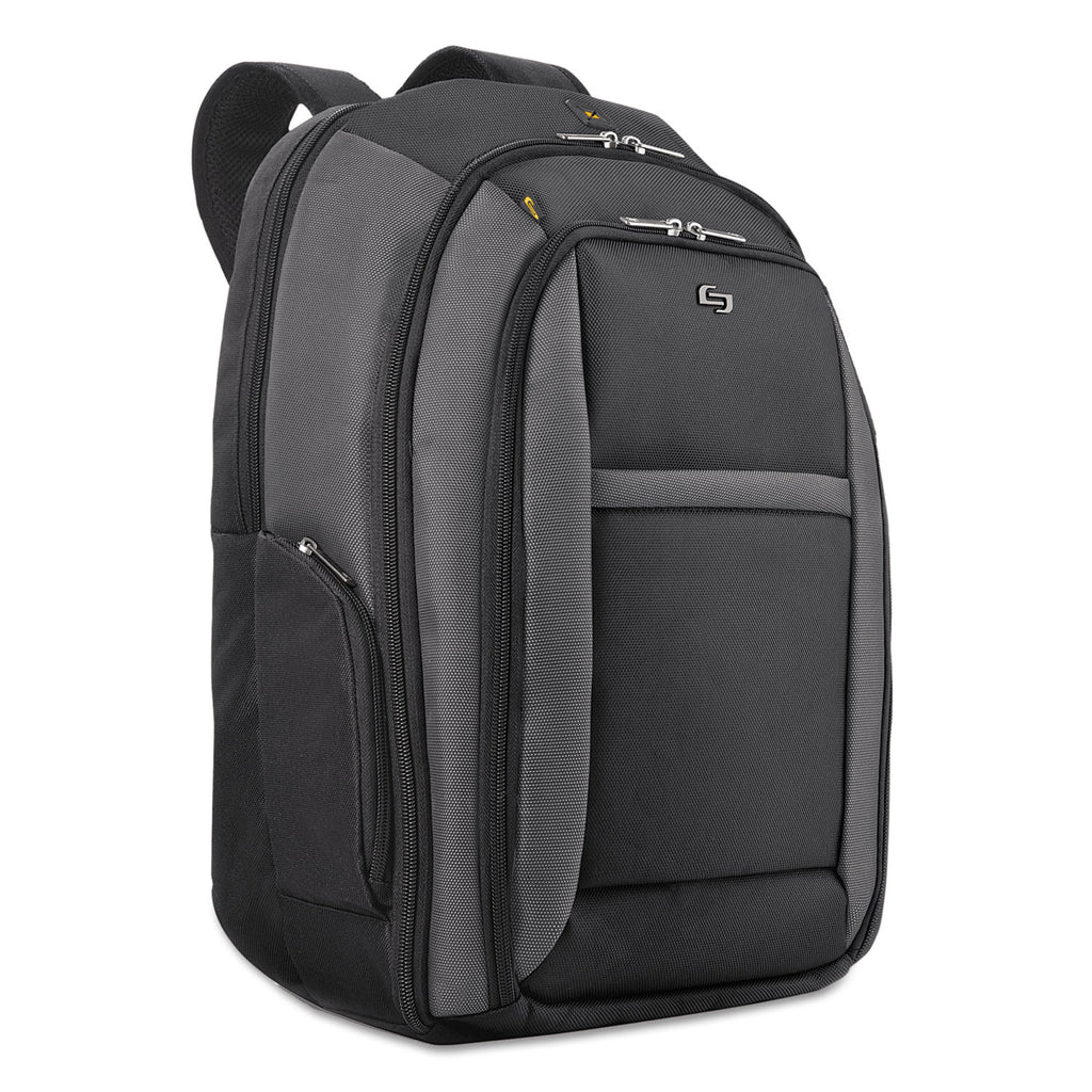 Pro CheckFast Backpack, Fits Devices Up to 16", Ballistic Polyester, 13.75 x 6.5 x 17.75, Black - 