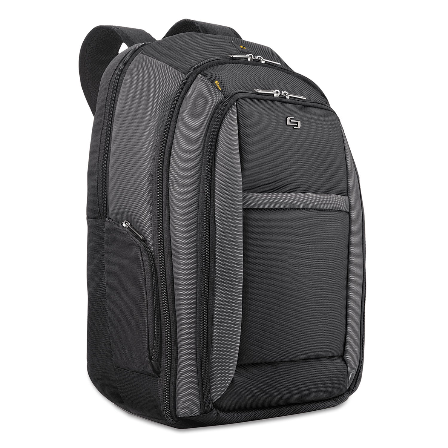 Pro CheckFast Backpack, Fits Devices Up to 16", Ballistic Polyester, 13.75 x 6.5 x 17.75, Black - 