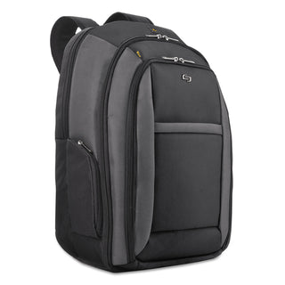 Pro CheckFast Backpack, Fits Devices Up to 16", Ballistic Polyester, 13.75 x 6.5 x 17.75, Black - 