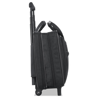 Classic Rolling Case, Fits Devices Up to 15.6", Ballistic Polyester, 15.94 x 5.9 x 12, Black - 