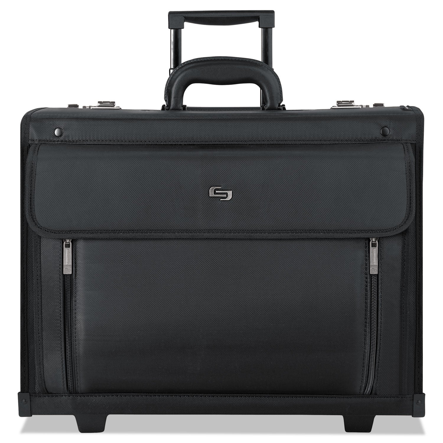 Classic Rolling Catalog Case, Fits Devices Up to 16", Polyester, 18 x 8 x 14, Black - 