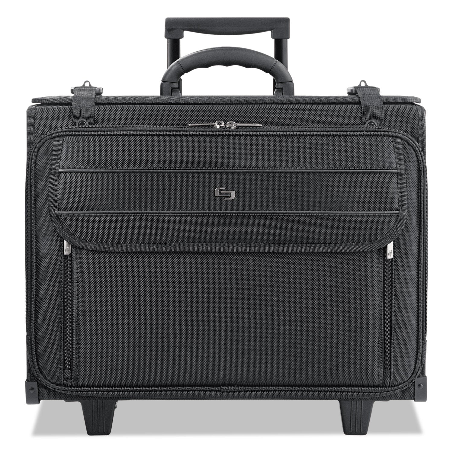 Classic Rolling Catalog Case, Fits Devices Up to 17.3", Polyester, 18 x 7 x 14, Black - 