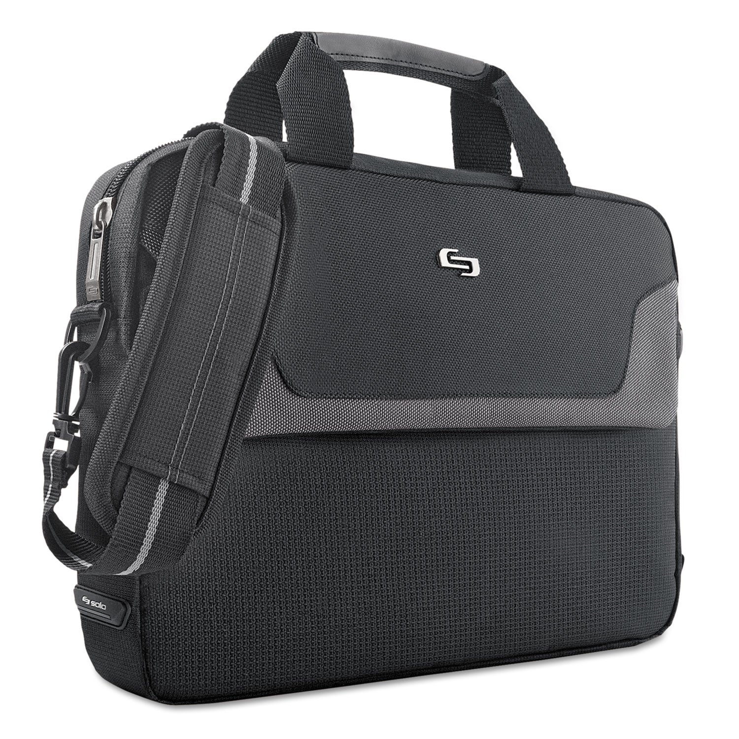 Pro Slim Brief, Fits Devices Up to 16", Polyester, 15.5 x 2 x 11.5, Black - 