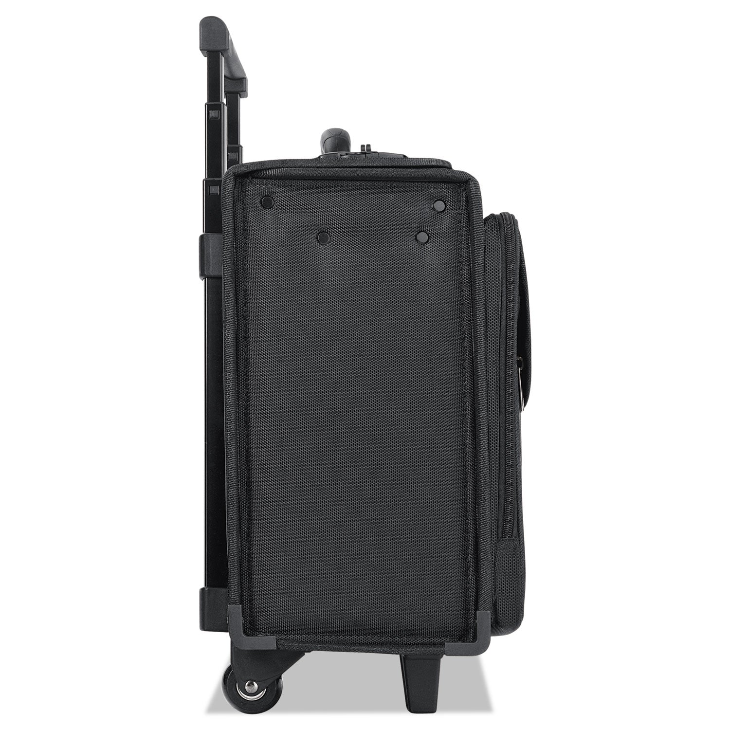 Classic Rolling Catalog Case, Fits Devices Up to 17.3", Polyester, 18 x 7 x 14, Black - 