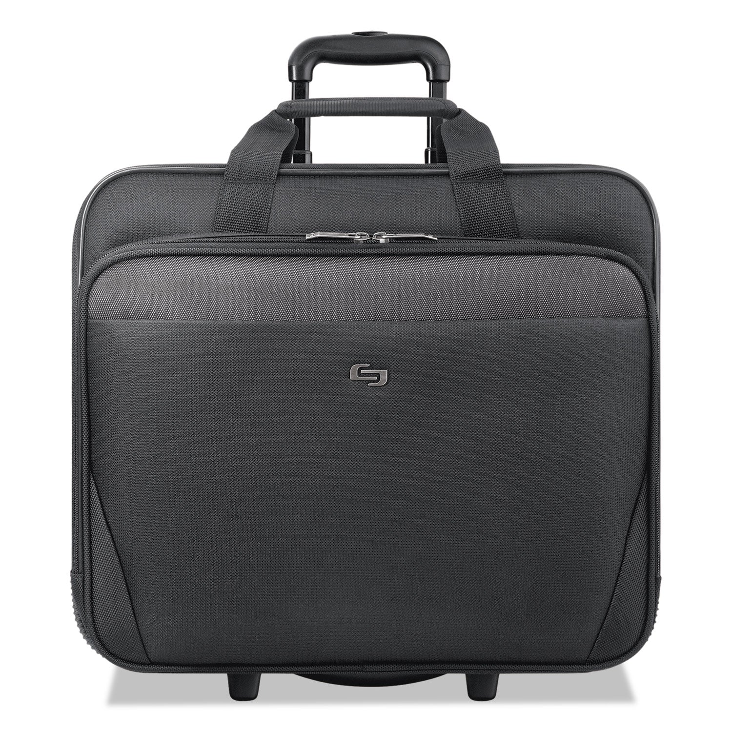 Classic Rolling Case, Fits Devices Up to 17.3", Polyester, 16.75 x 7 x 14.38, Black - 