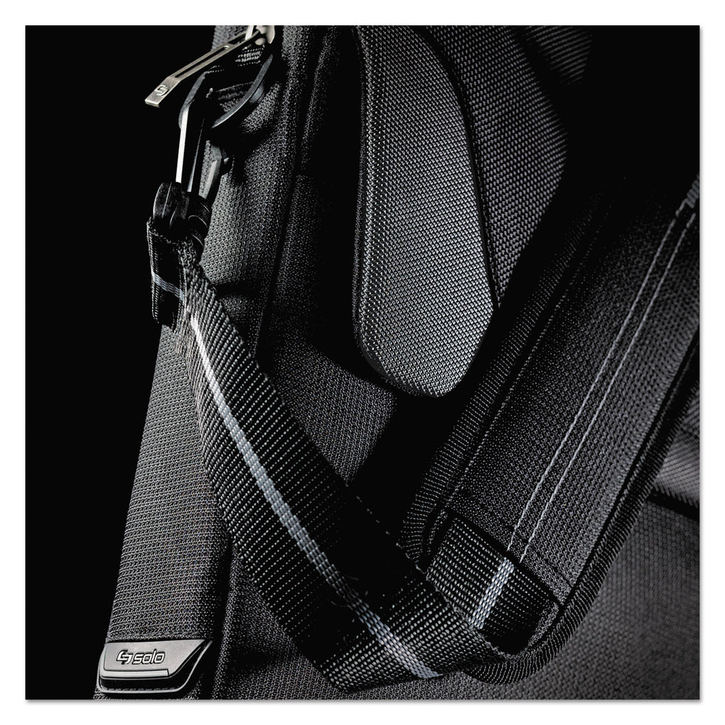 Pro Slim Brief, Fits Devices Up to 14.1", Polyester, 14 x 1.5 x 10.5, Black