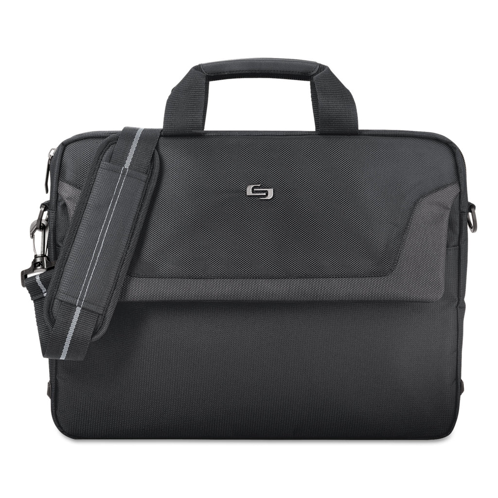 Pro Slim Brief, Fits Devices Up to 16", Polyester, 15.5 x 2 x 11.5, Black - 