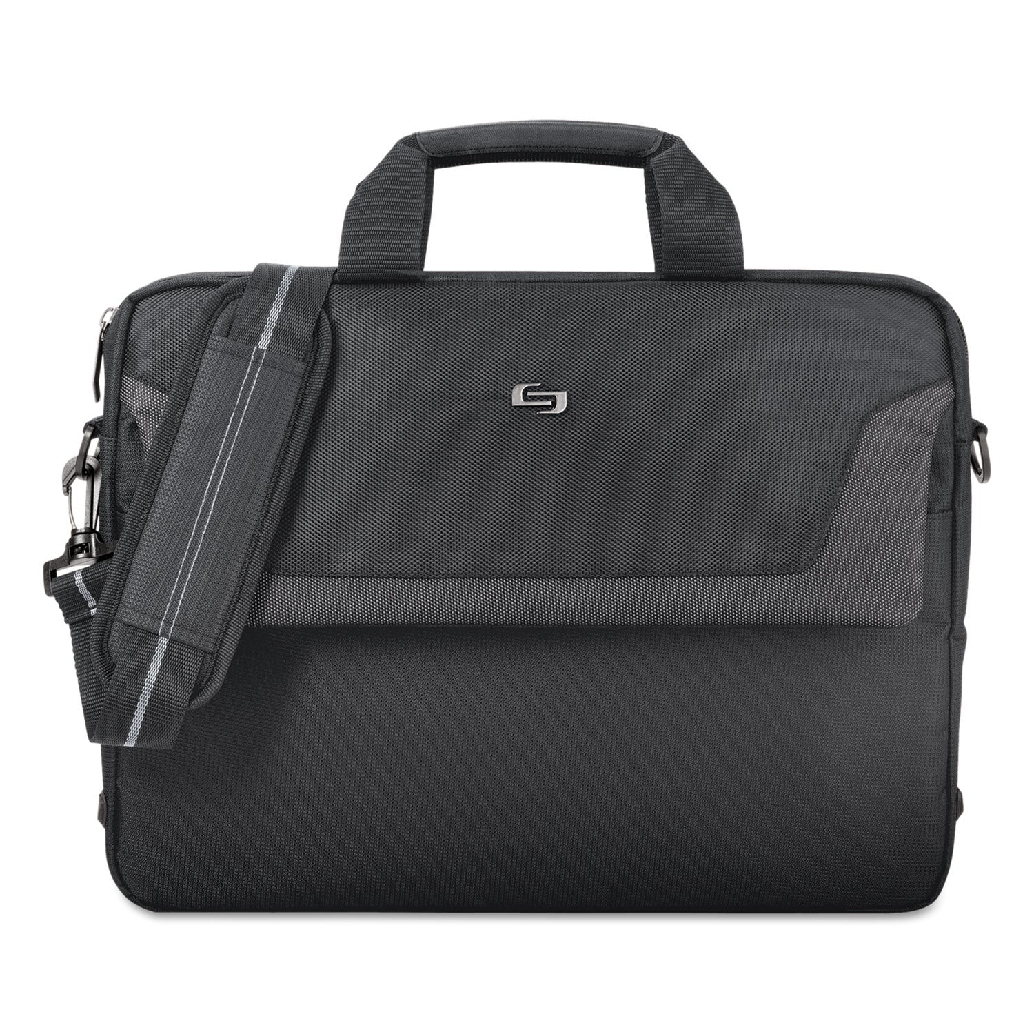 Pro Slim Brief, Fits Devices Up to 16", Polyester, 15.5 x 2 x 11.5, Black - 