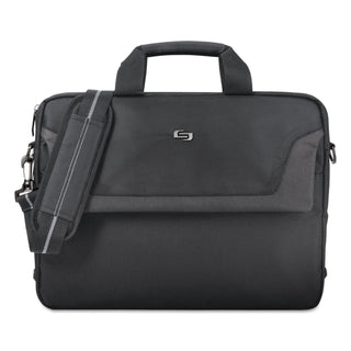 Pro Slim Brief, Fits Devices Up to 16", Polyester, 15.5 x 2 x 11.5, Black - 
