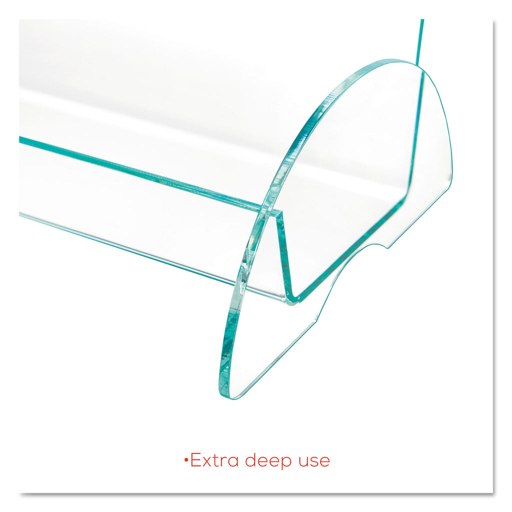 Euro-Style DocuHolder, Leaflet Size, 4.5w x 4.5d x 7.88h, Green Tinted - 