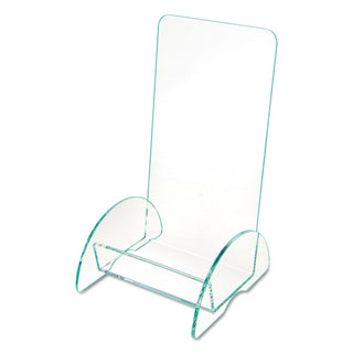 Euro-Style DocuHolder, Leaflet Size, 4.5w x 4.5d x 7.88h, Green Tinted - 