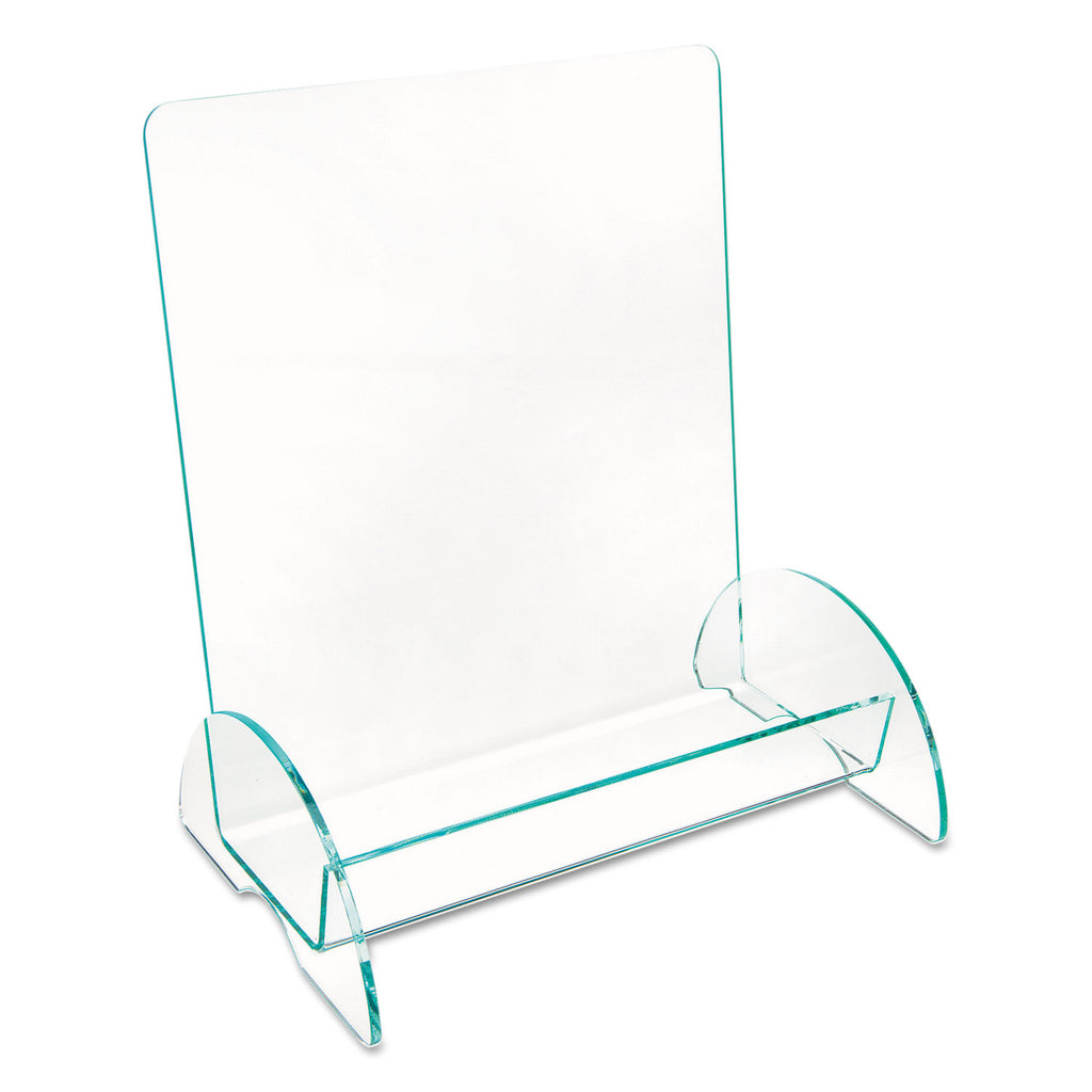 Euro-Style DocuHolder, Magazine Size, 9.81w x 6.31d x11h, Green Tinted - 