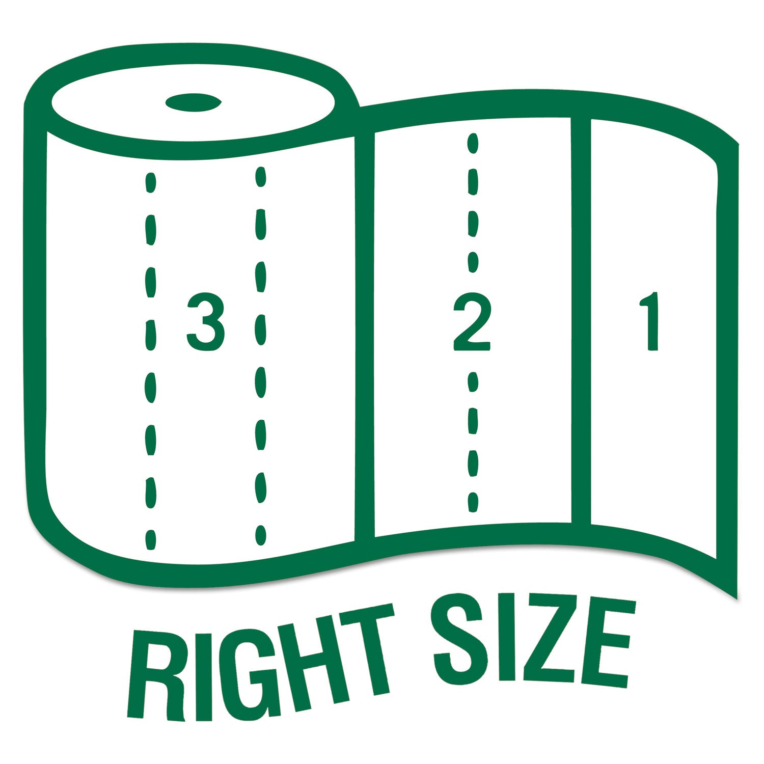 100% Recycled Paper Kitchen Towel Rolls, 2-Ply, 11 x 5.4, 140 Sheets/Roll, 24 Rolls/Carton