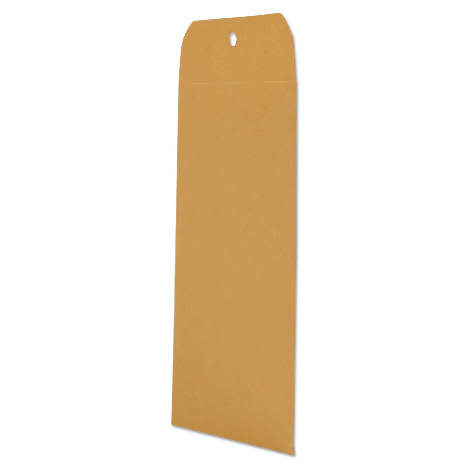 Kraft Clasp Envelope, #63, Square Flap, Clasp/Gummed Closure, 6.5 x 9.5, Brown Kraft, 100/Box - 