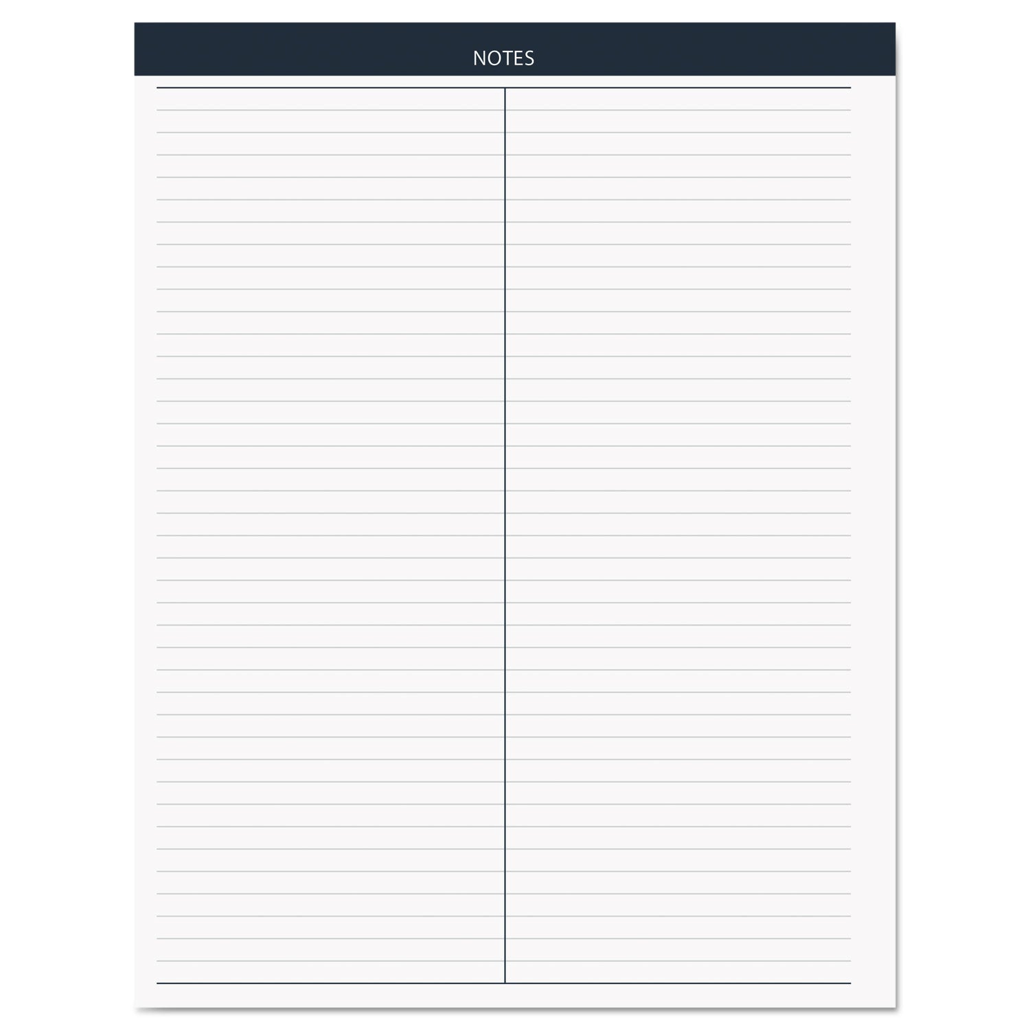 Recycled Teacher's Planner, Weekly, Two-Page Spread (Seven Classes), 11 x 8.5, Blue Cover - 