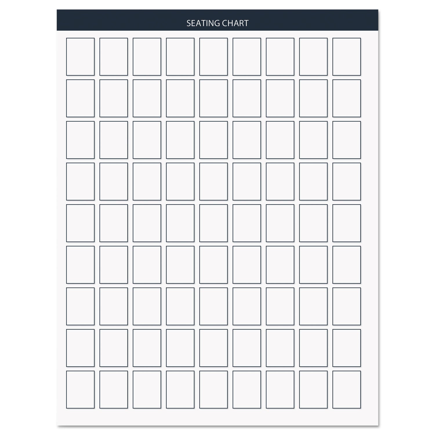 Recycled Teacher's Planner, Weekly, Two-Page Spread (Seven Classes), 11 x 8.5, Blue Cover