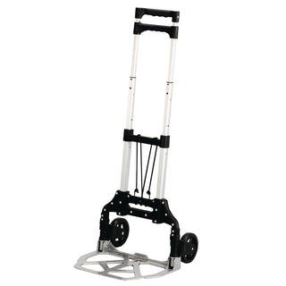 Stow and Go Cart, 110 lb Capacity, 15.25 x 16 x 39, Aluminum