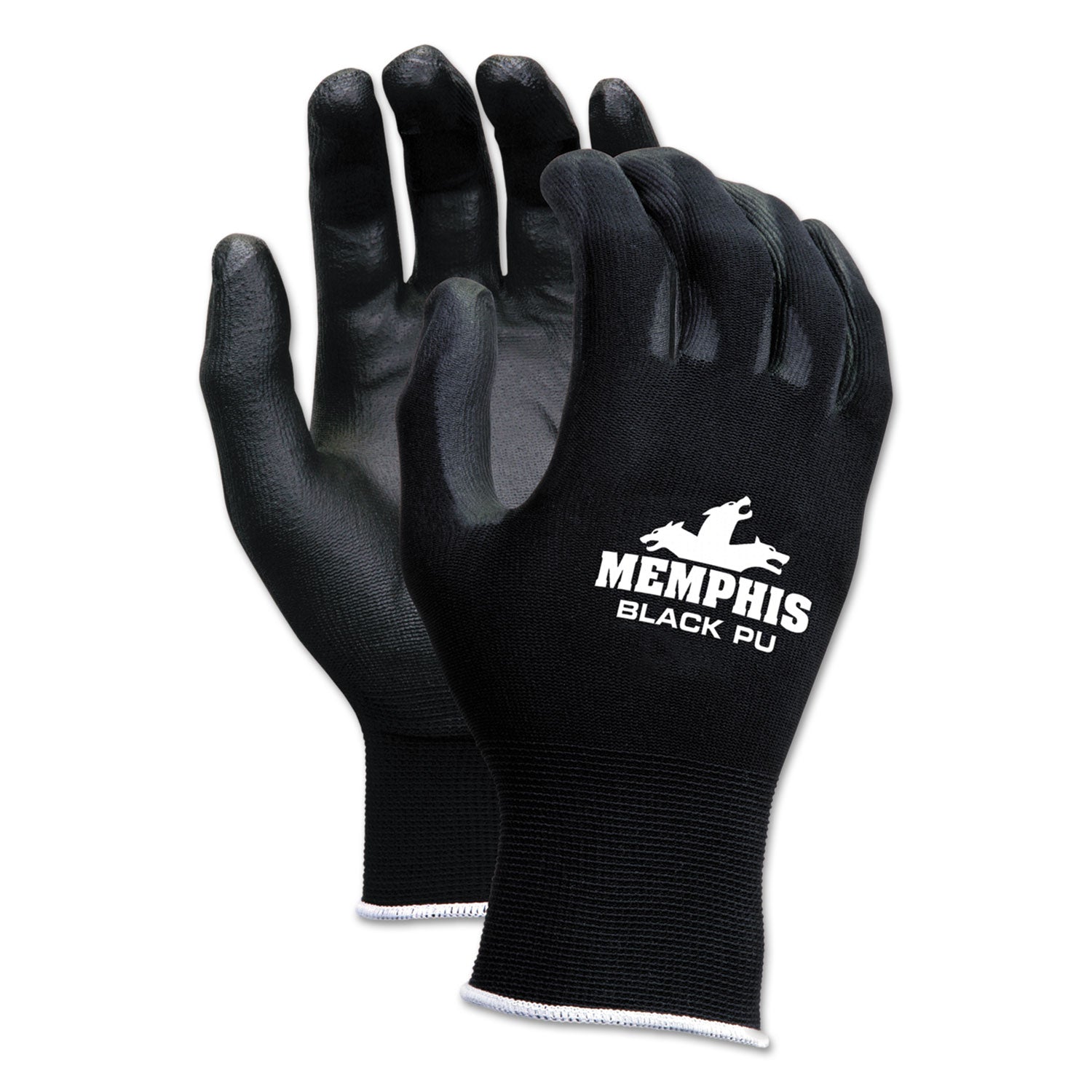 economy-pu-coated-work-gloves-black-x-small-dozen_crw9669xs - 1