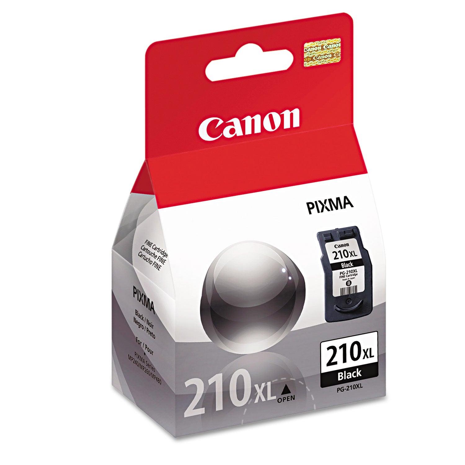 2973B001 (PG-210XL) High-Yield Ink, 401 Page-Yield, Black