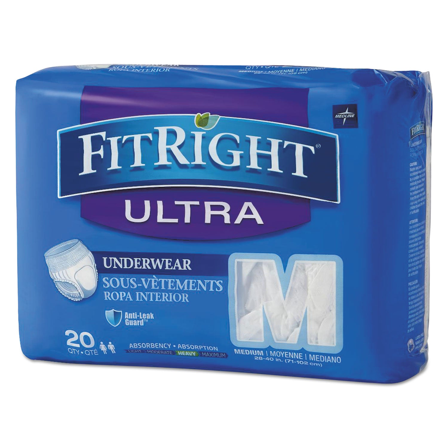 fitright-ultra-protective-underwear-medium-28-to-40-waist-20-pack-4-pack-carton_miifit23005act - 1