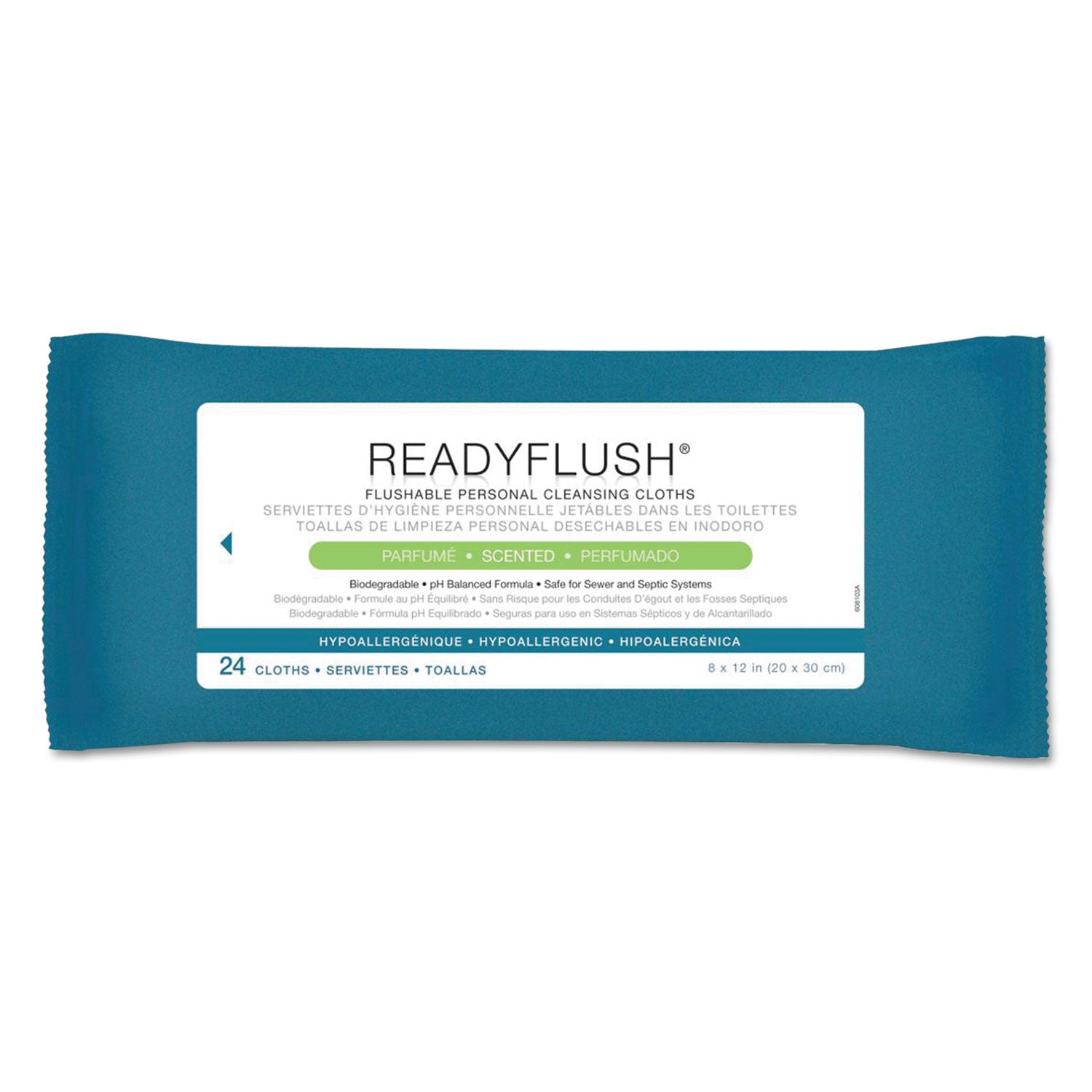 readyflush-biodegradable-flushable-wipes-1-ply-8-x-12-white-24-pack-24-packs-carton_miimsc263810ct - 1
