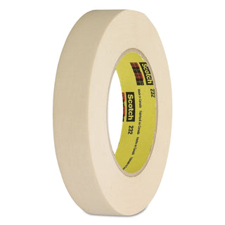High-Performance Masking Tape 232, 3" Core, 24 mm x 55 m, Tan