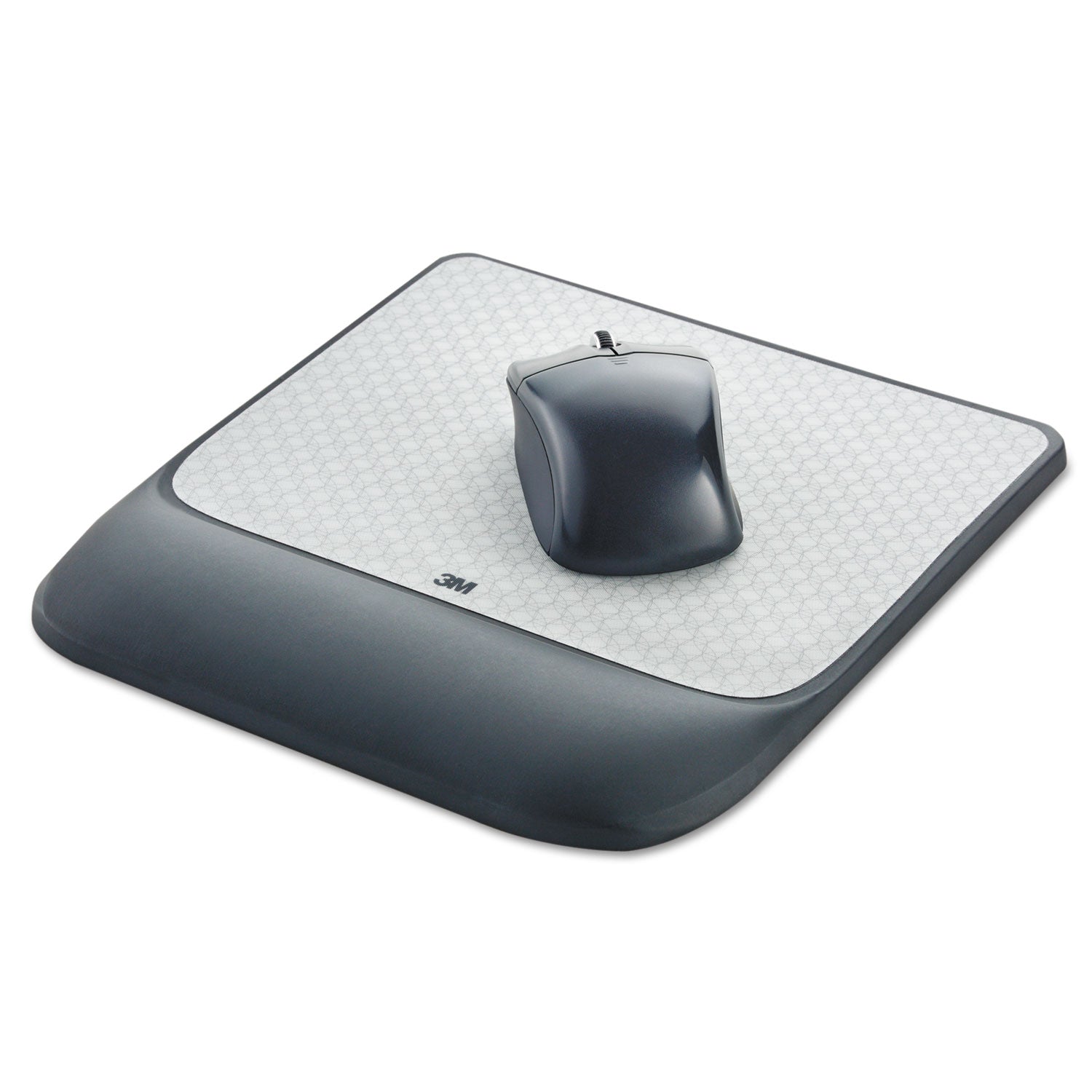 mouse-pad-with-precise-mousing-surface-and-gel-wrist-rest-85-x-9-gray-black_mmmmw85b - 2