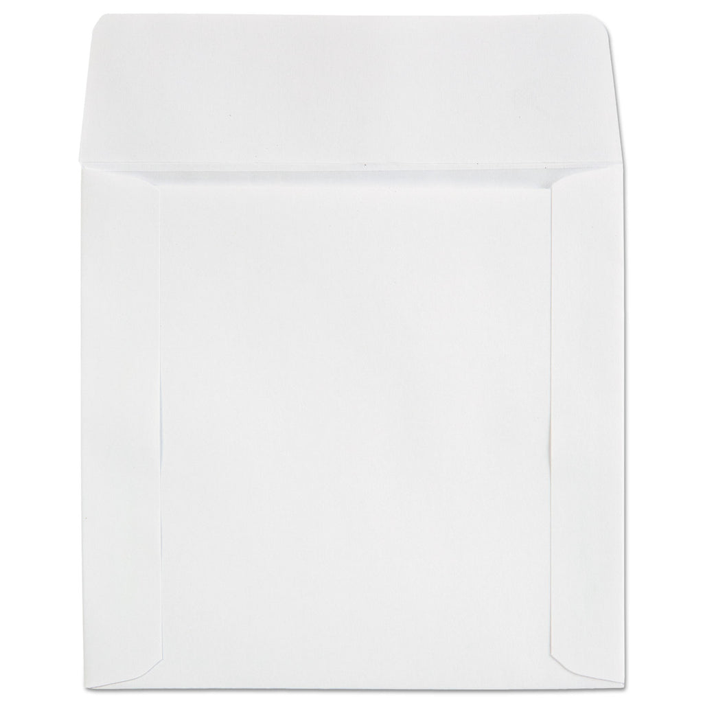 CD/DVD Sleeves, 1 Disc Capacity, White, 250/Box