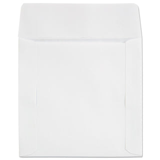 CD/DVD Sleeves, 1 Disc Capacity, White, 250/Box
